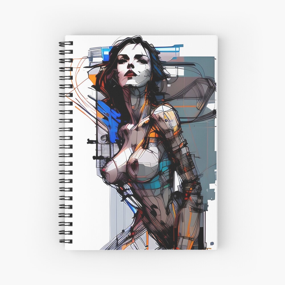 Item preview, Spiral Notebook designed and sold by StudioDestruct.