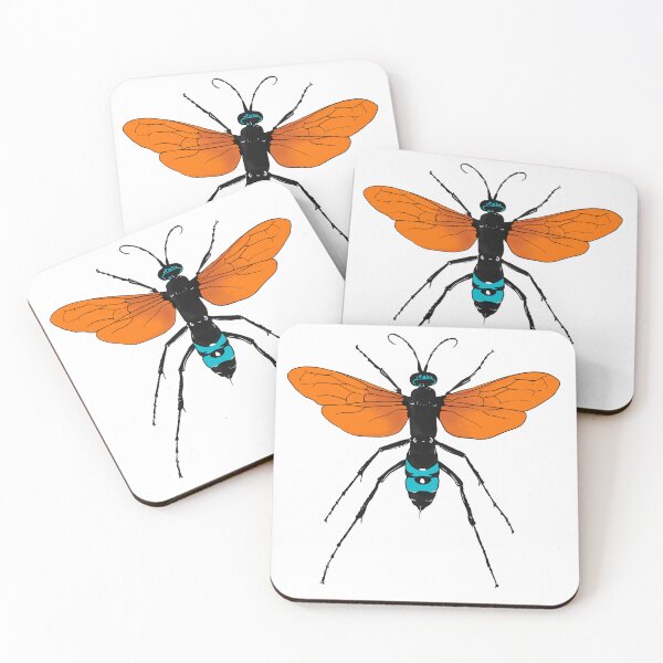 Item preview, Tarantula Hawk Wasp designed and sold by FloofleBoop.