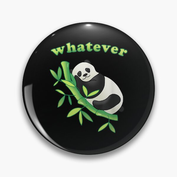 Item preview, Sleeping Panda Napping Whatever bamboo Funny Animal Lover  designed and sold by uendjigordanu.