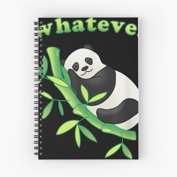 Item preview, Sleeping Panda Napping Whatever bamboo Funny Animal Lover  designed and sold by uendjigordanu.