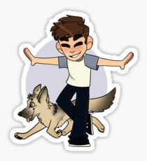 A Cranky kid and a Daisy Sticker