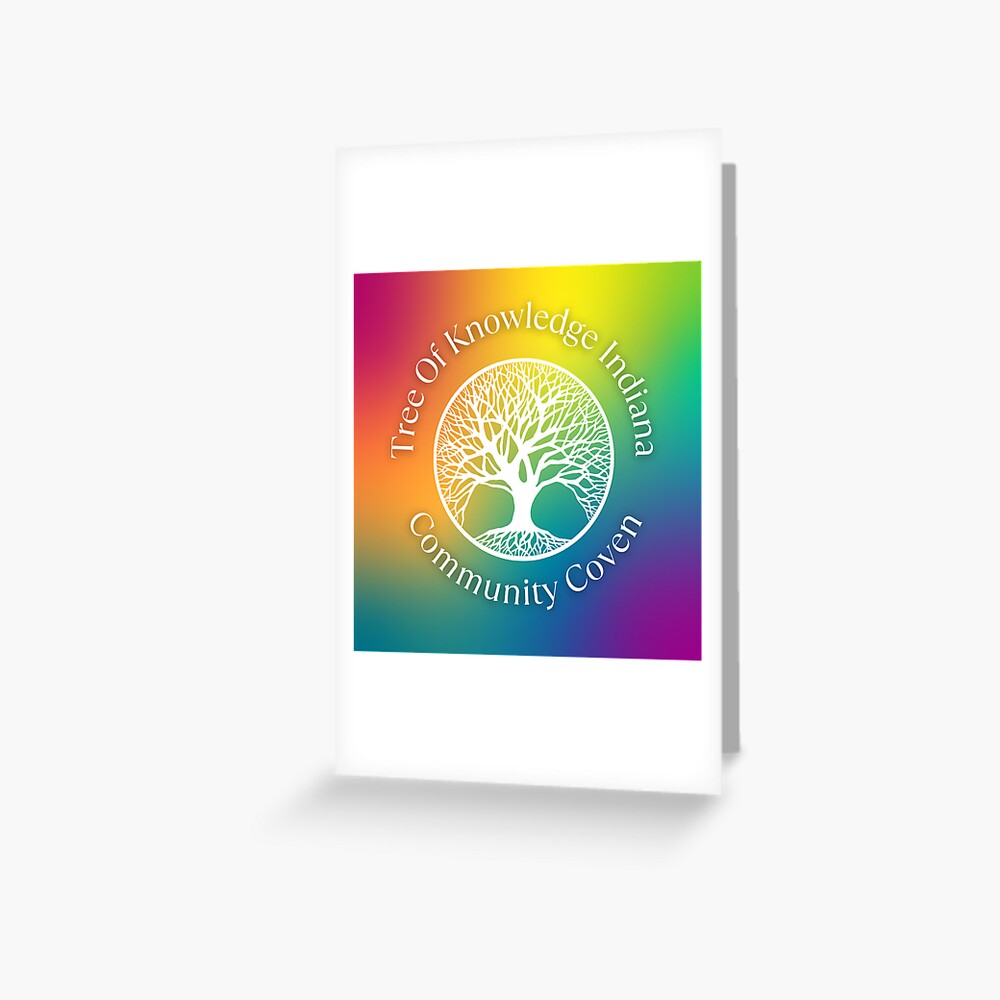 Item preview, Greeting Card designed and sold by treeofknowledge.