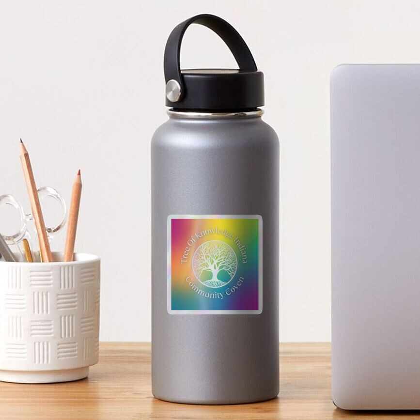 Item preview, Holographic Sticker designed and sold by treeofknowledge.
