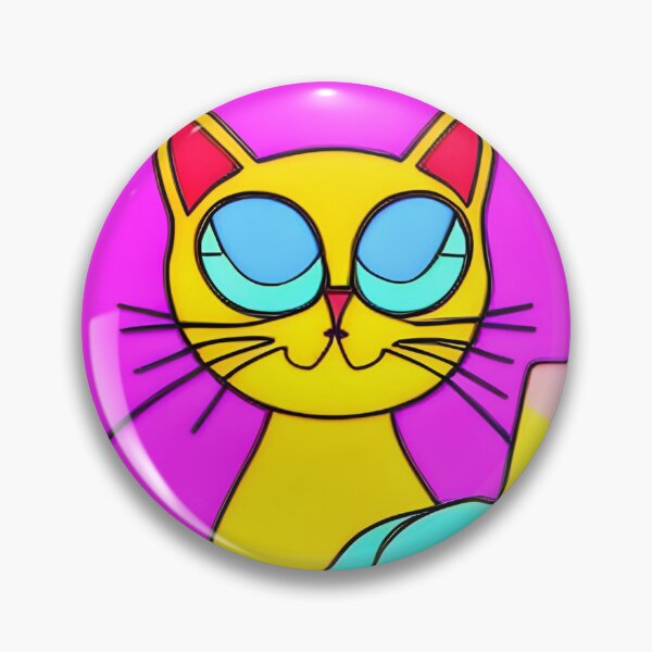 Item preview, AI Yellow Working Cat designed and sold by toysnation.