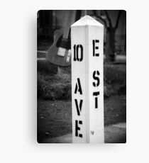 10th Avenue Freeze Out Canvas Print