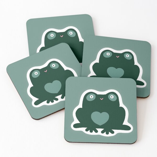 Item preview, neutral froggy art designed and sold by mehgg.