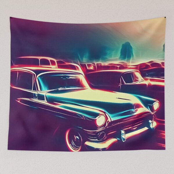 Item preview, Retro Car Meet Collection designed and sold by Pirish-Designs.
