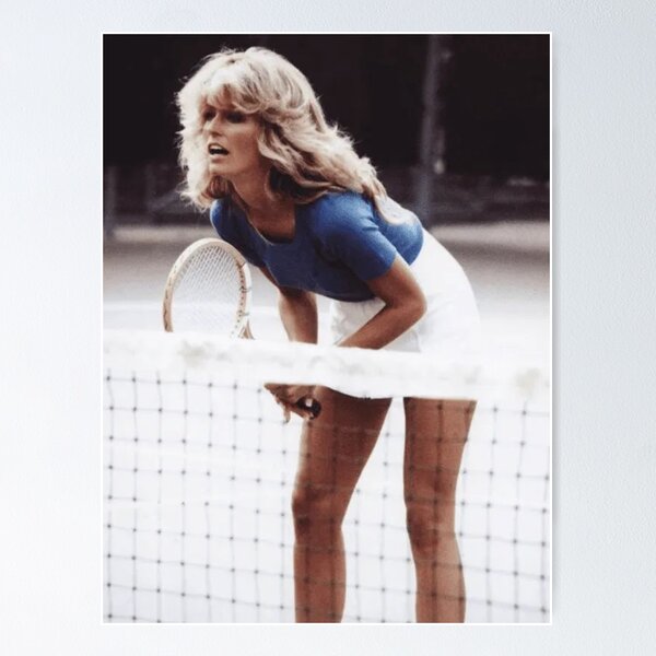 Item preview, farah playing tennis designed and sold by HeberHilpert.