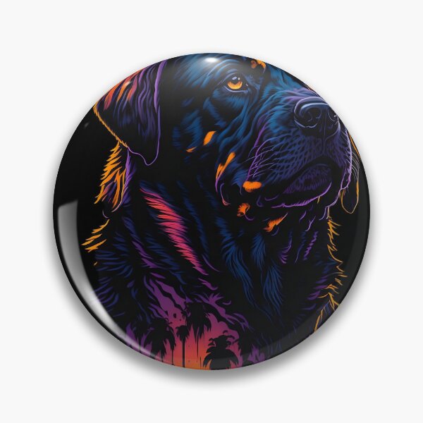 Item preview, Rottweiler at Dusk: Striking Silhouette Art designed and sold by DesignArtEmpire.