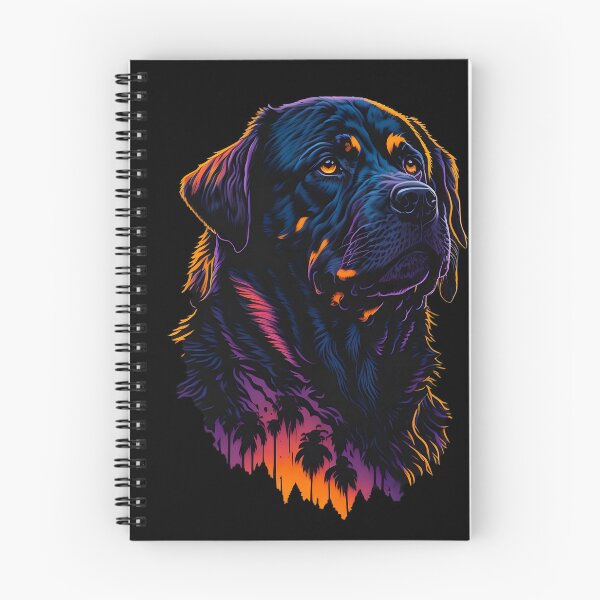 Item preview, Rottweiler at Dusk: Striking Silhouette Art designed and sold by DesignArtEmpire.