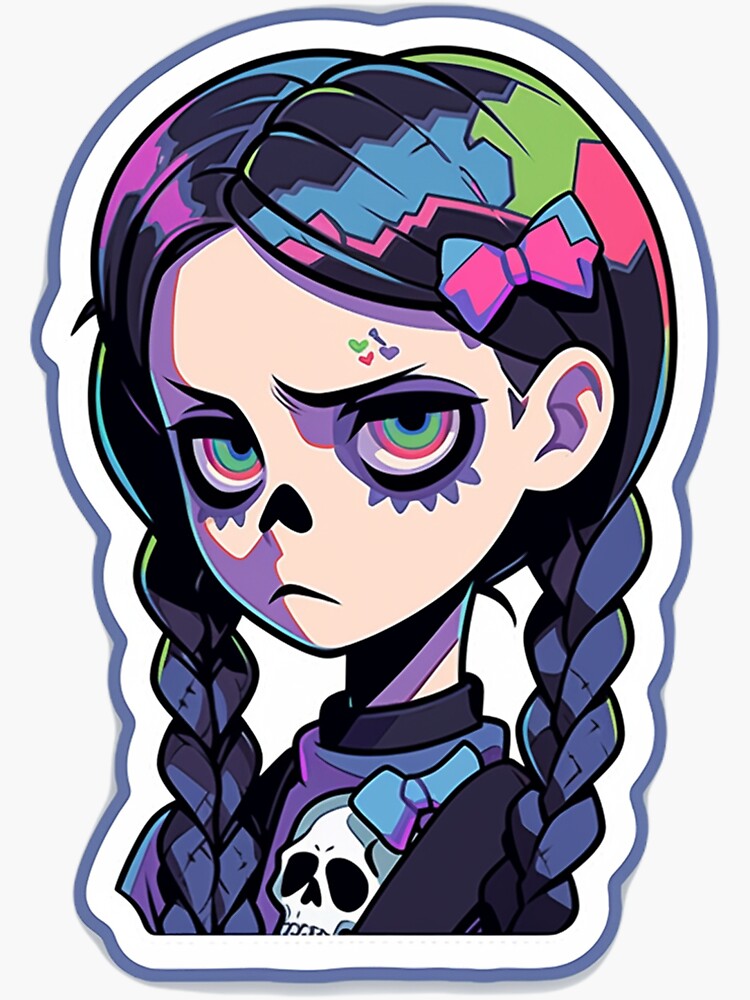 Anime Sugar Skull Girl 1 2019 - Etsy