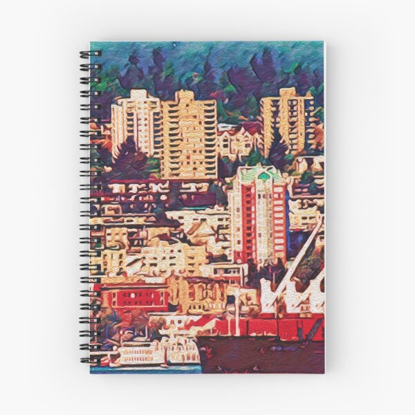 Item preview, VANCOUVER HISTORIC WATERFRONT designed and sold by ArtbyRolleen.