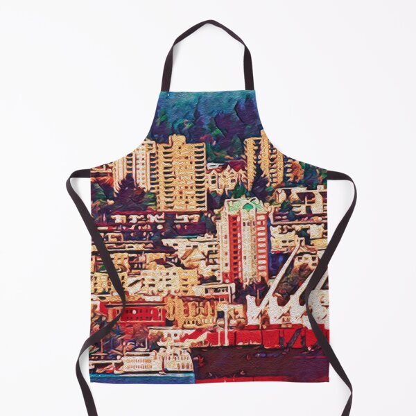 Item preview, VANCOUVER HISTORIC WATERFRONT designed and sold by ArtbyRolleen.