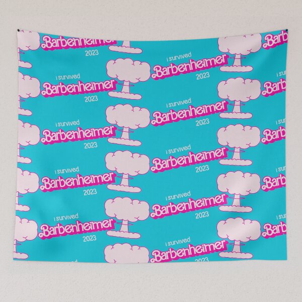 Artikelvorschau, Ich habe Barbenheimer 2023 überlebt (21. Juli) entworfen und verkauft von fanwearsupply.