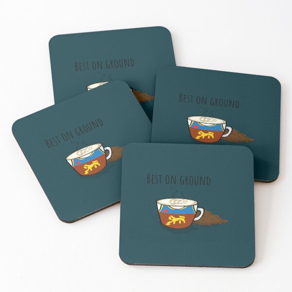 Item preview, Best On Ground - AFL Coffee Pun designed and sold by SportTyped.