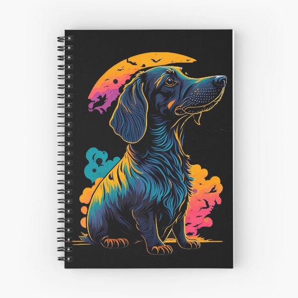 Item preview, Sunset's Glory: A Captivating Dachshund Silhouette designed and sold by DesignArtEmpire.