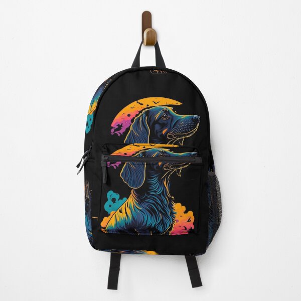 Item preview, Sunset's Glory: A Captivating Dachshund Silhouette designed and sold by DesignArtEmpire.