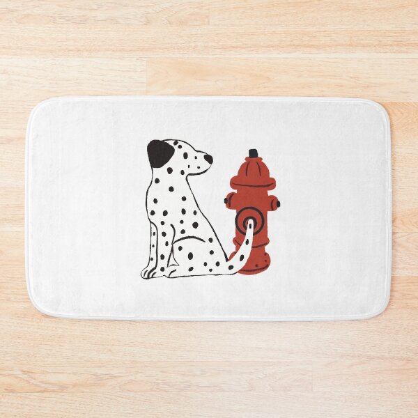 Item preview, Dalmatian and hydrant  designed and sold by latenightsnacc.