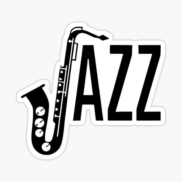 Item preview, Jazz Lovers - Saxophone Graphics - Jazz Logo   designed and sold by HesteSauer.