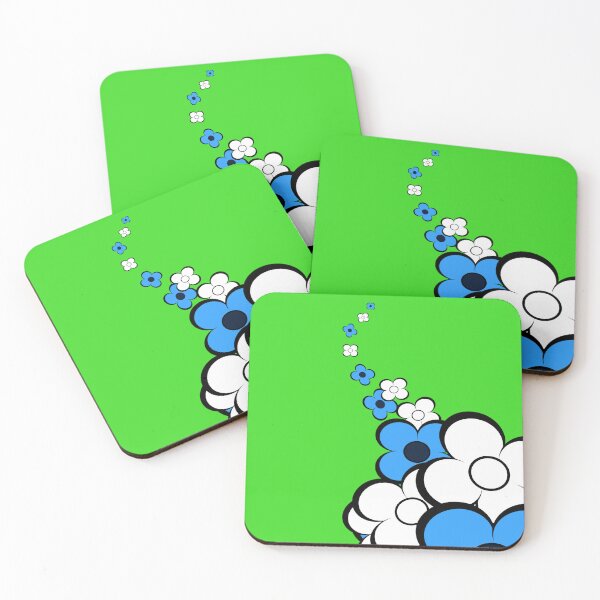 Item preview,  Blue and White Flowers designed and sold by treasured-gift.