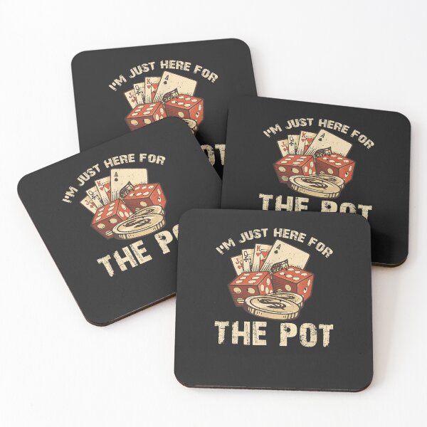 Item preview, I'm Just Here For He Pot Funny Poker  designed and sold by WilliamKAlmon.
