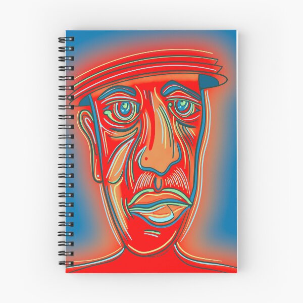 Item preview, Neon red face man designed and sold by DaveDanchuk.