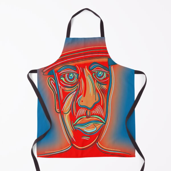Item preview, Neon red face man designed and sold by DaveDanchuk.