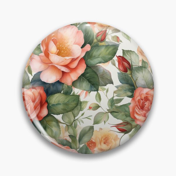 Item preview, Damask Roses Floral Patterns 06 designed and sold by PixelPastry.