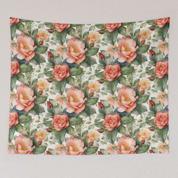 Item preview, Damask Roses Floral Patterns 06 designed and sold by PixelPastry.