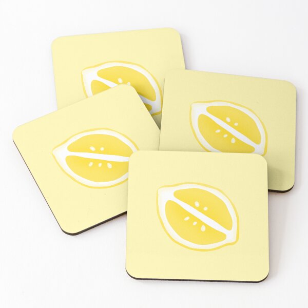 Item preview, Lemon cut in half with seeds designed and sold by AliciaDiamond.