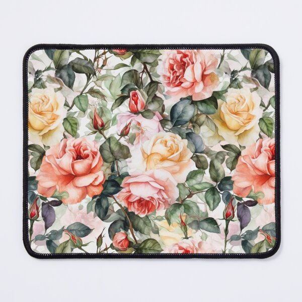 Item preview, Damask Roses Floral Patterns 07 designed and sold by PixelPastry.