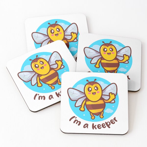 Item preview, I'm a keeper honey bee (on light colors) designed and sold by messy-nessie.