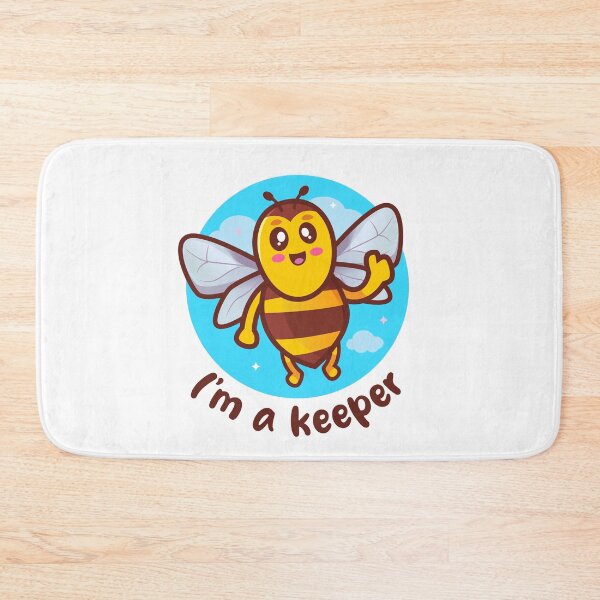 Item preview, I'm a keeper honey bee (on light colors) designed and sold by messy-nessie.