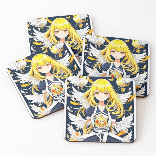 Item preview, Birds blonde anime girl designed and sold by HeavensRoom777.