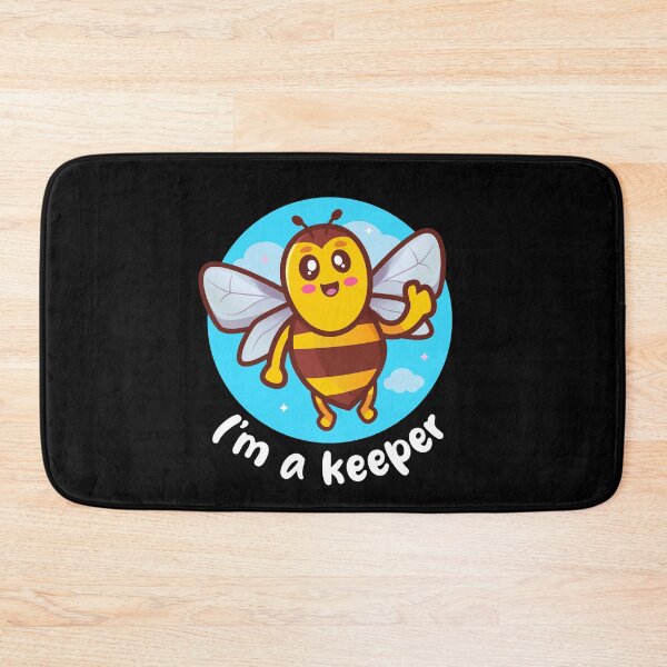 Item preview, I'm a keeper honey bee (on dark colors) designed and sold by messy-nessie.