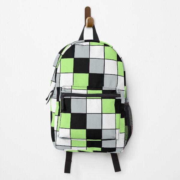 Item preview, Agender flag checkered designed and sold by bookwoof.