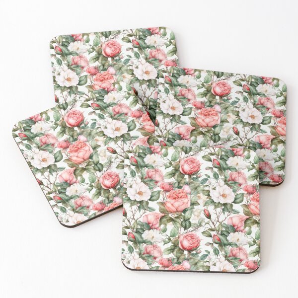 Item preview, Damask Roses Floral Patterns 08 designed and sold by PixelPastry.
