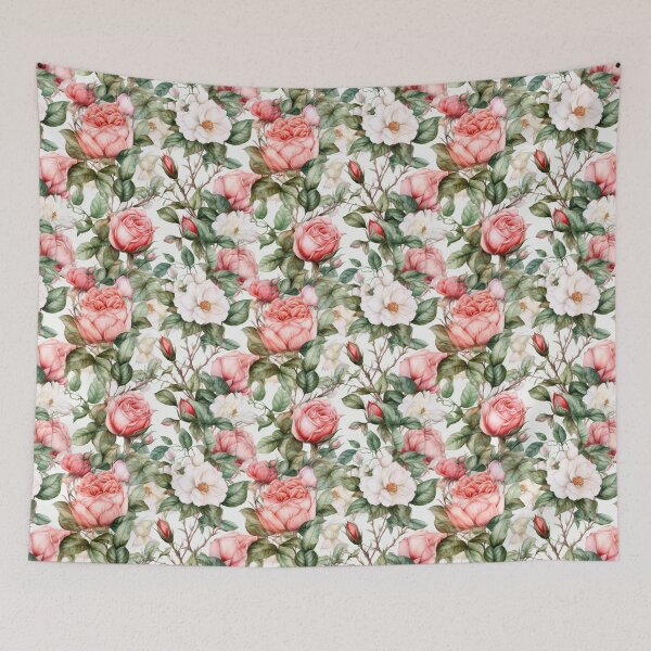 Item preview, Damask Roses Floral Patterns 08 designed and sold by PixelPastry.