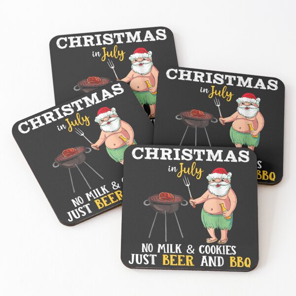 Item preview, Christmas In July No Milk And Cookies Just Beer And BBQ designed and sold by wootenyxxd.