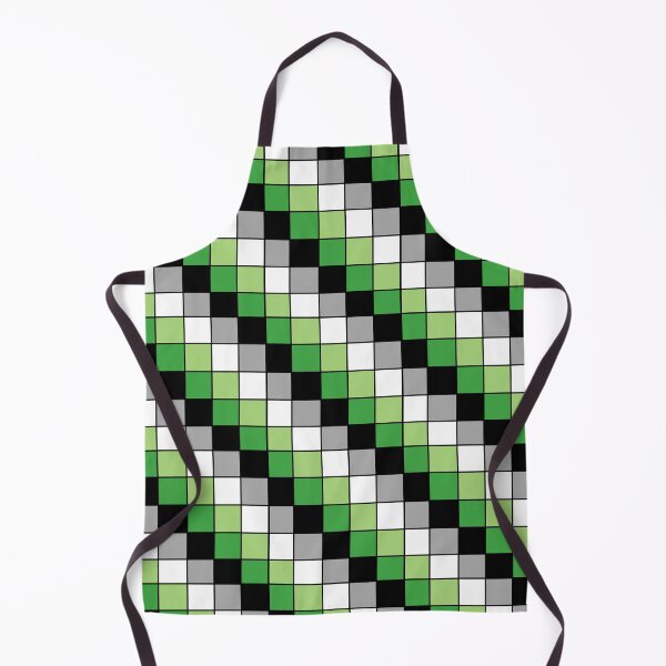 Artikelvorschau, Aromantic flag checkered entworfen und verkauft von bookwoof.
