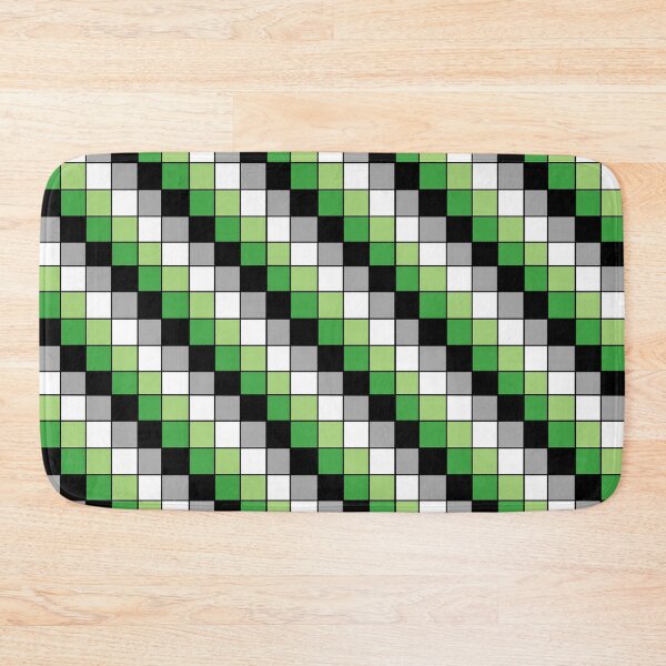 Item preview, Aromantic flag checkered designed and sold by bookwoof.