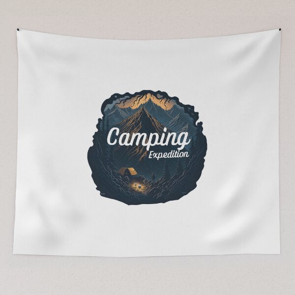 Item preview, Camping expedition adventure designed and sold by Be-Adventurous.