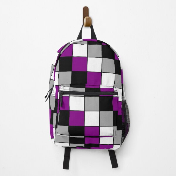 Item preview, Asexual and demisexual flag checkered designed and sold by bookwoof.