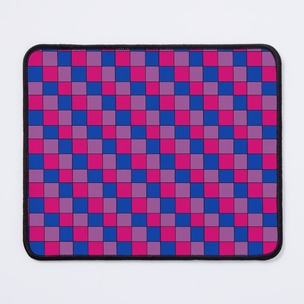 Item preview, Bisexual flag checkered designed and sold by bookwoof.