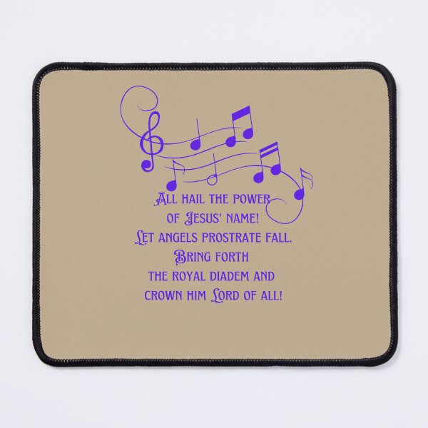 Item preview, "All Hail the Power of Jesus' Name" HYMN designed and sold by jutaylor.