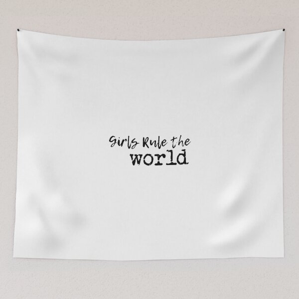 Item preview, Girls Rule the World | Feminism | Women | Woman designed and sold by ShoniwDesigns.