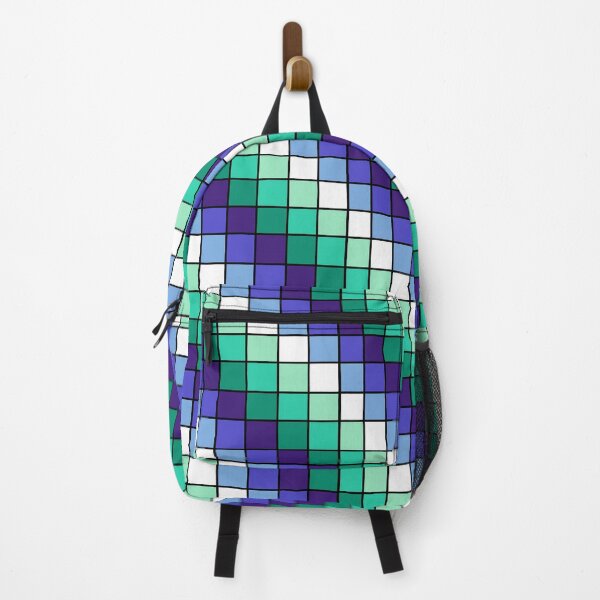 Item preview, Gay men's pride flag checkered designed and sold by bookwoof.