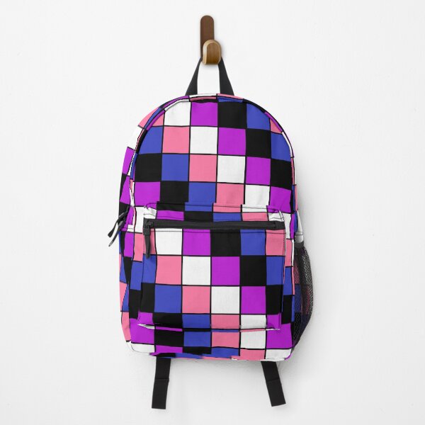 Item preview, Genderfluid flag checkered designed and sold by bookwoof.