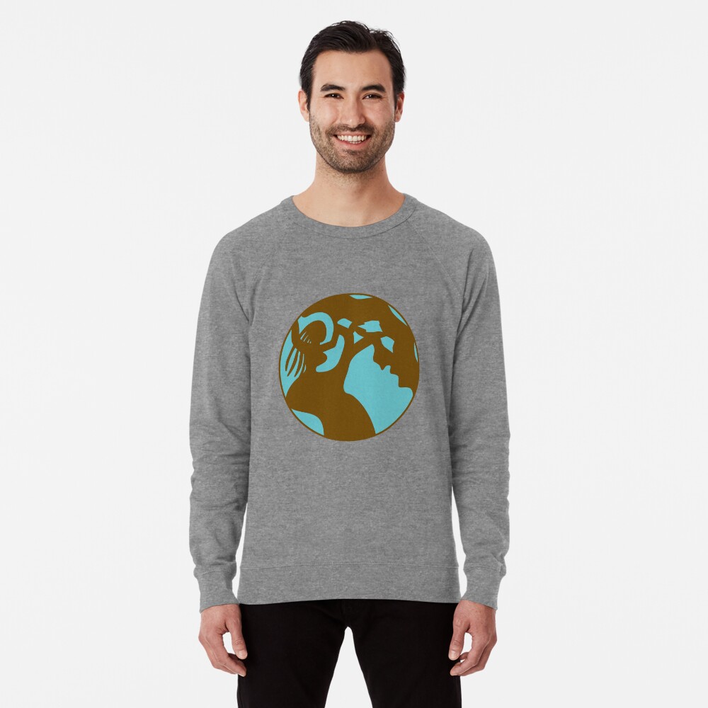 Item preview, Lightweight Sweatshirt designed and sold by PosiQuotez.