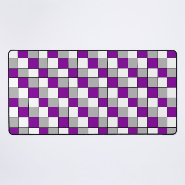Item preview, Graysexual flag checkered designed and sold by bookwoof.